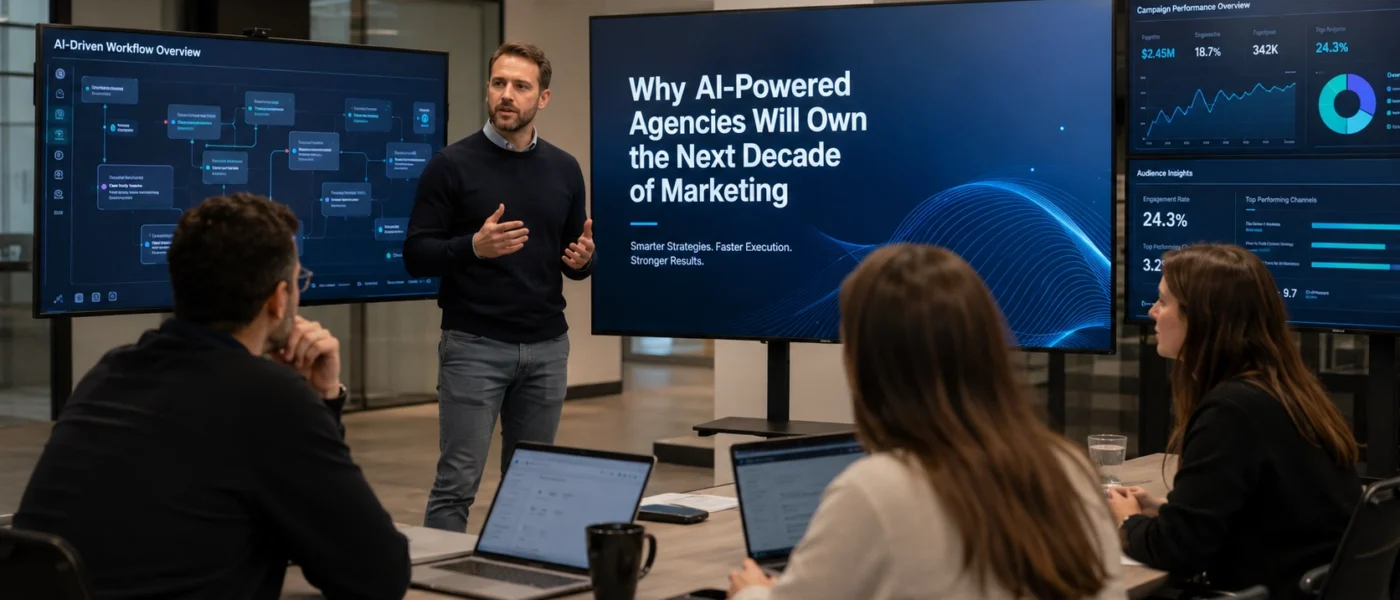 Why AI Agencies Will Own the Next Decade of Marketing