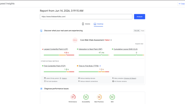 We Audited A Top AI Agency’s Own Website